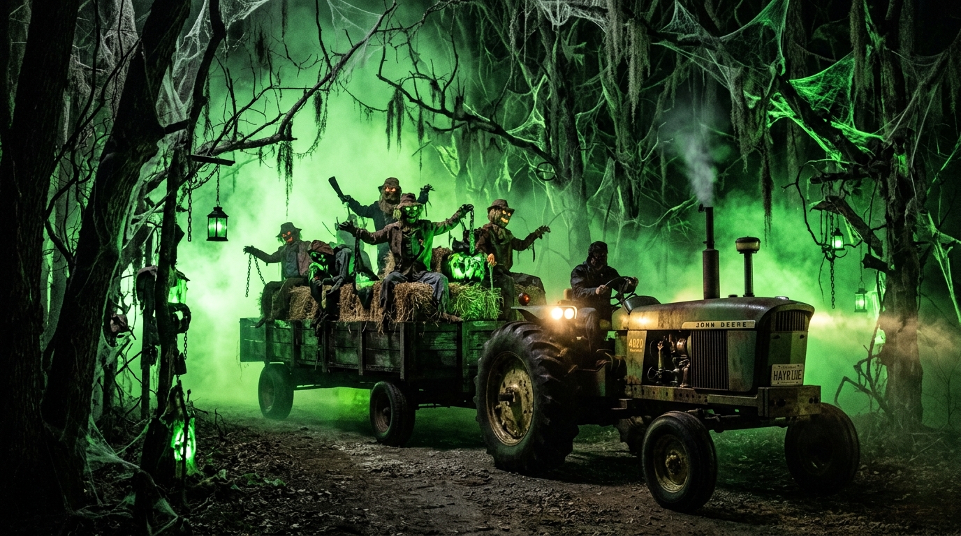 Dark Descent Haunted Hayride