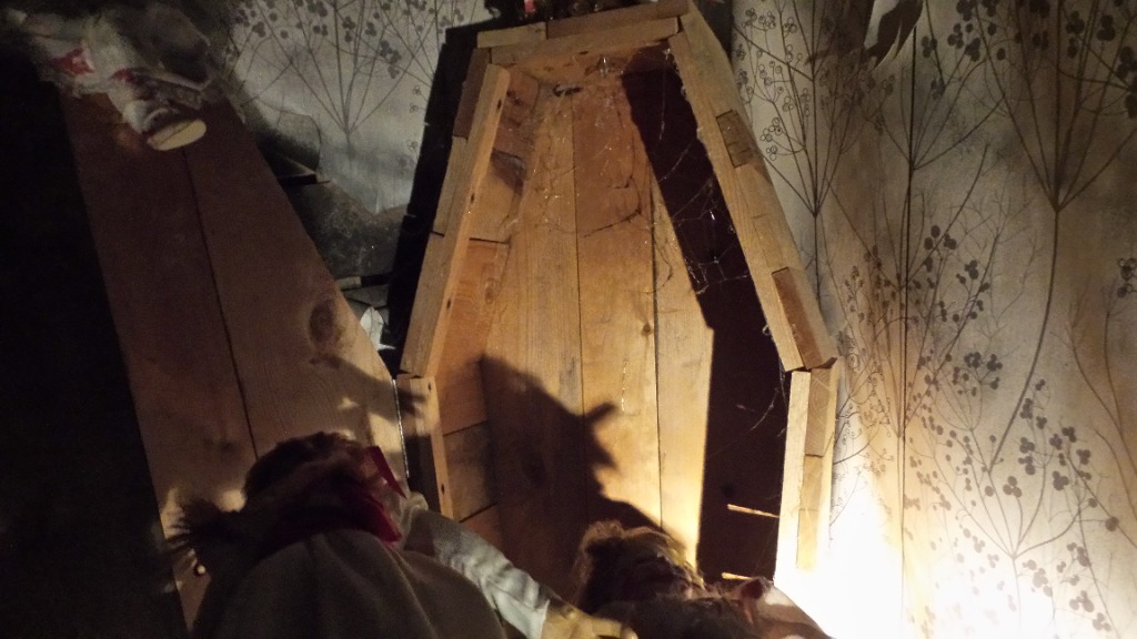 Purgatory Wooden Coffin
